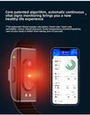Smart Bracelet with Heart Rate and Temperature Monitoring