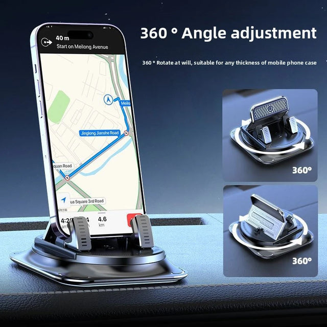 Car Mobile Phone Holder with Silicone Pad