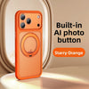 2.5mm Thick Matte Magnetic 360 Rotating Stand Phone Case for iPhone 17 18 Series