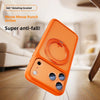 2.5mm Thick Matte Magnetic 360 Rotating Stand Phone Case for iPhone 17 18 Series