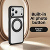 2.5mm Thick Matte Magnetic 360 Rotating Stand Phone Case for iPhone 17 18 Series