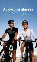 AI Smart Cycling Glasses with Camera