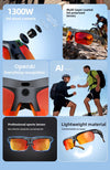 AI Smart Cycling Glasses with Camera
