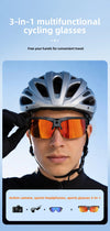 AI Smart Cycling Glasses with Camera