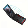 Men's RFID Blocking Leather Card Holder with Auto Eject