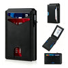 Men's RFID Blocking Leather Card Holder with Auto Eject