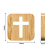 Solid Wood LED Night Lamp