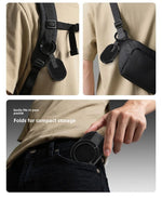 Magnetic carabiner phone holder