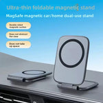 Magnetic carabiner phone holder